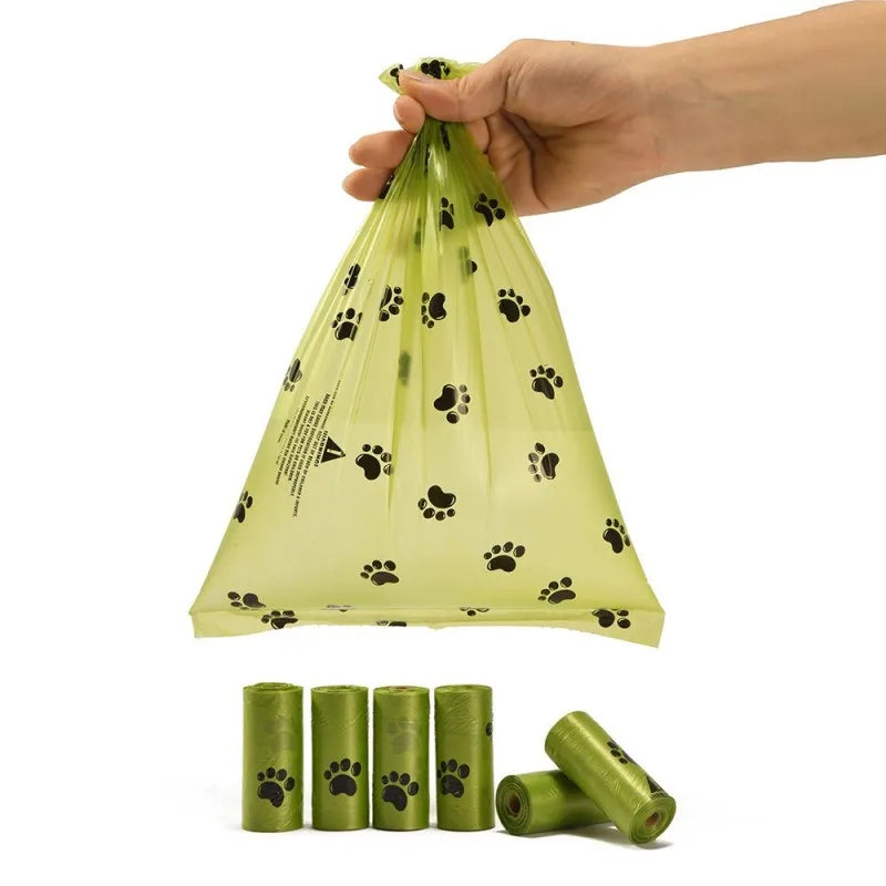 Non-Stick Dog Poop Bags Refill Rolls for Pet Waste Cleanup