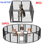 Foldable Metal Dog Playpen with Door – Indoor & Outdoor Puppy Fence