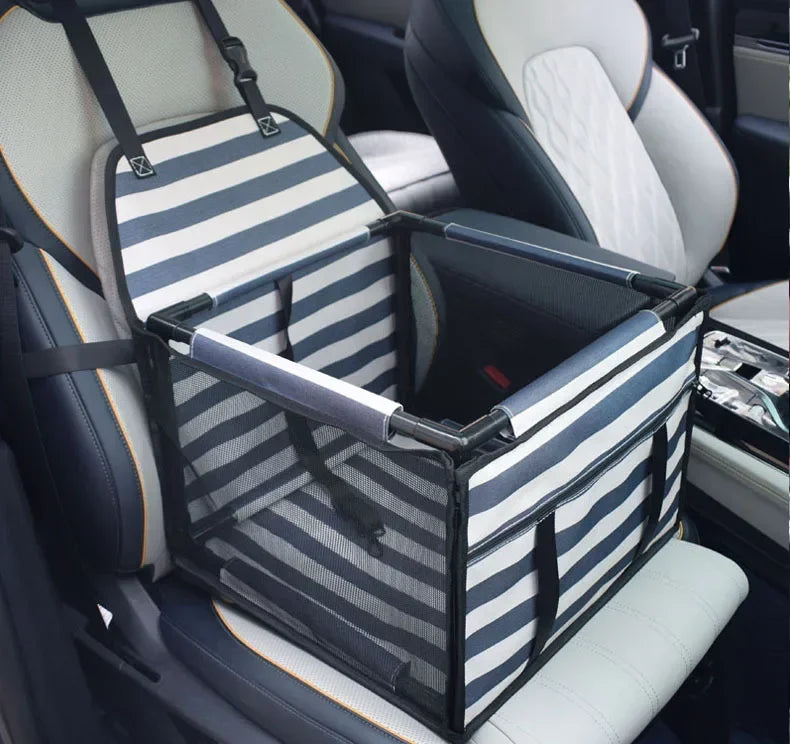 Waterproof Dog Car Seat Cover – Travel Hammock Carrier for Small & Medium Dogs