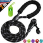5FT Reflective Dog Leash – Strong Nylon Rope with Soft Grip