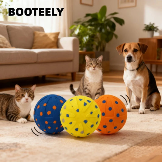 Interactive Smart Dog Ball – Automatic Moving & Bouncing Toy for Dogs