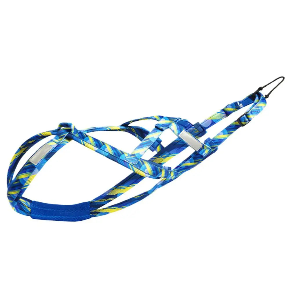 Dog Running Harness No-Pull Sport Training Bikejoring Skijoring Sled Harness