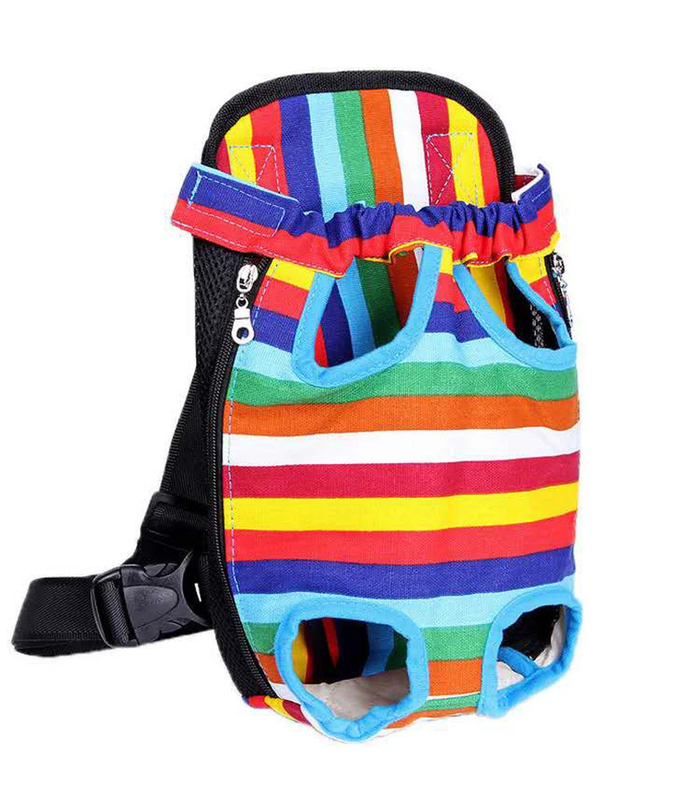 Adjustable Pet Carrier Backpack for Cats & Small Dogs