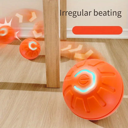 **Smart Interactive Dog Ball – USB Rechargeable Bouncing Toy for Puppies**