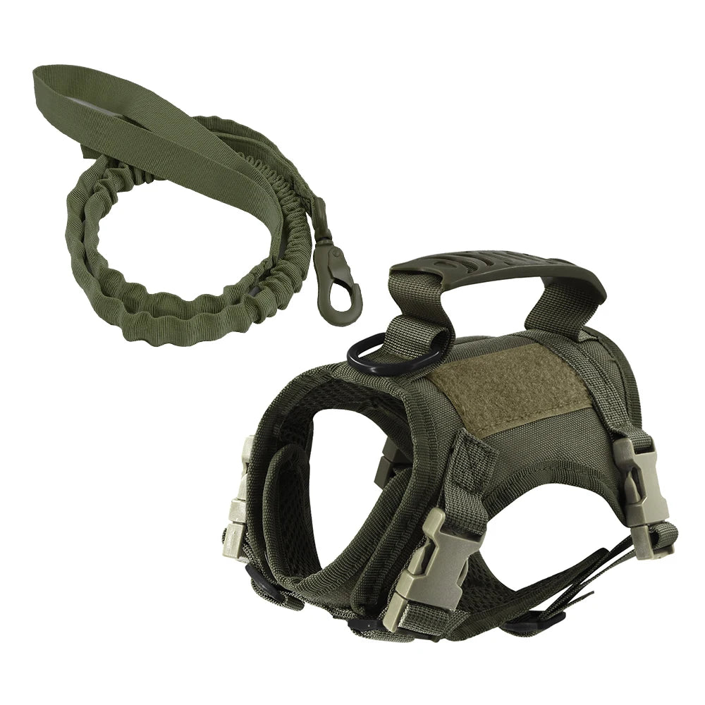 Tactical Pet Harness & Leash Set