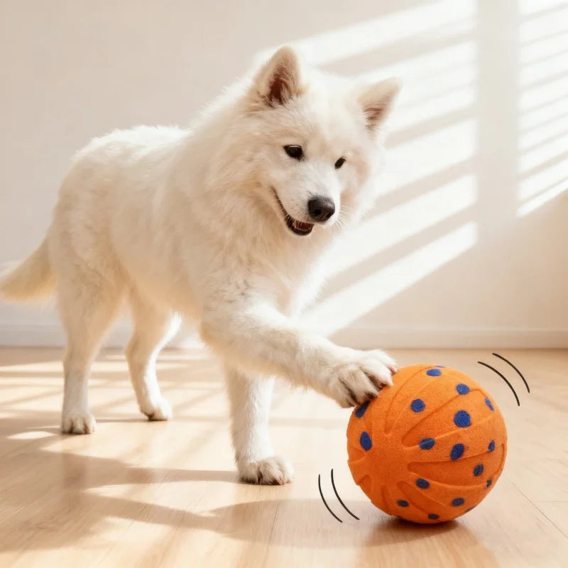 Interactive Smart Dog Ball – Automatic Moving & Bouncing Toy for Dogs