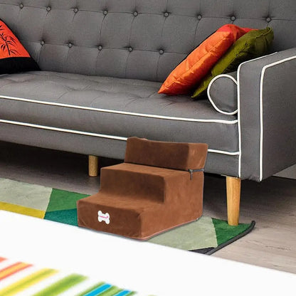 Small Dog Pet Stairs 3 Steps – Anti-Slip for Dogs & Cats