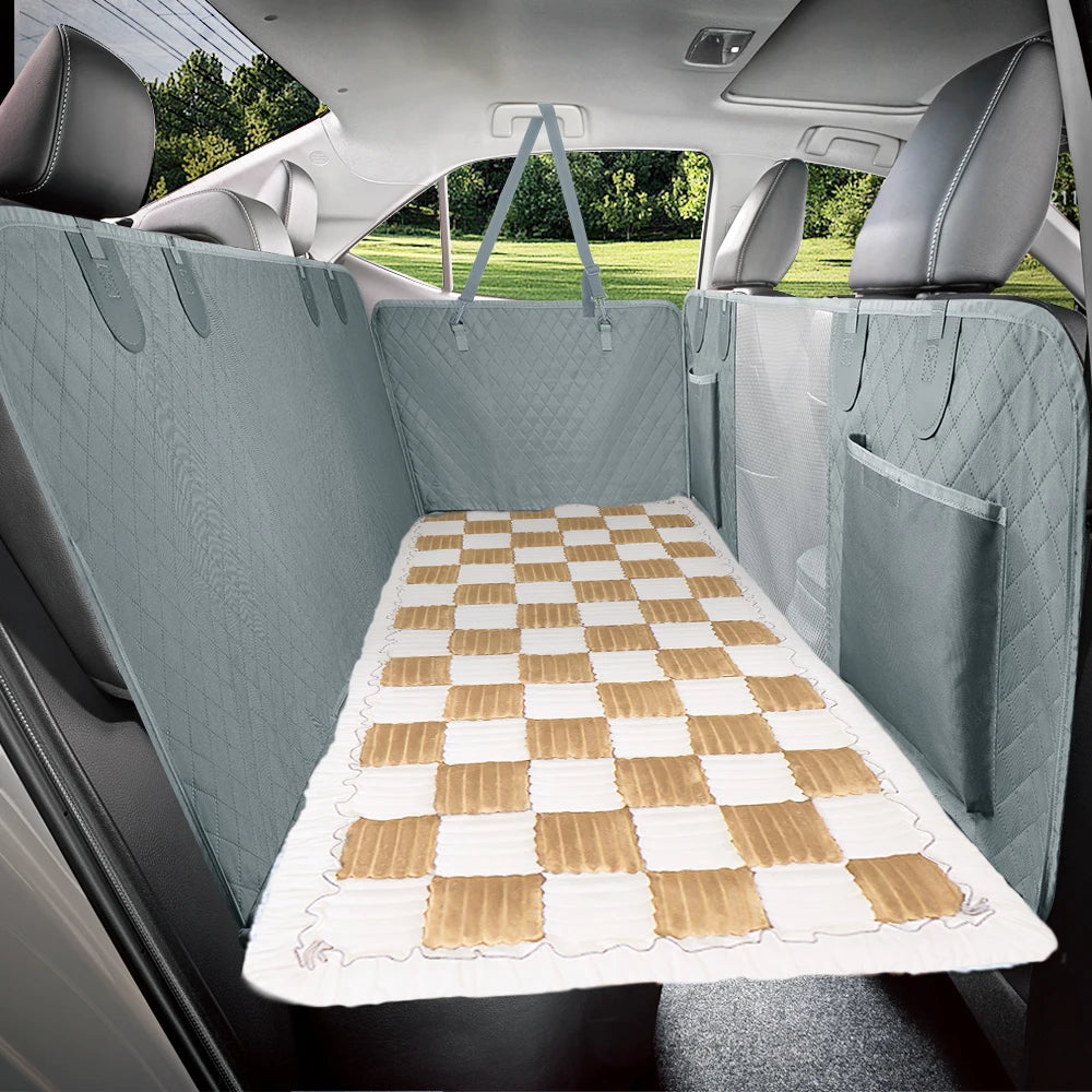 Warm Washable Anti-Slip Pet Bed & Blanket Mat for Car, Sofa & Couch