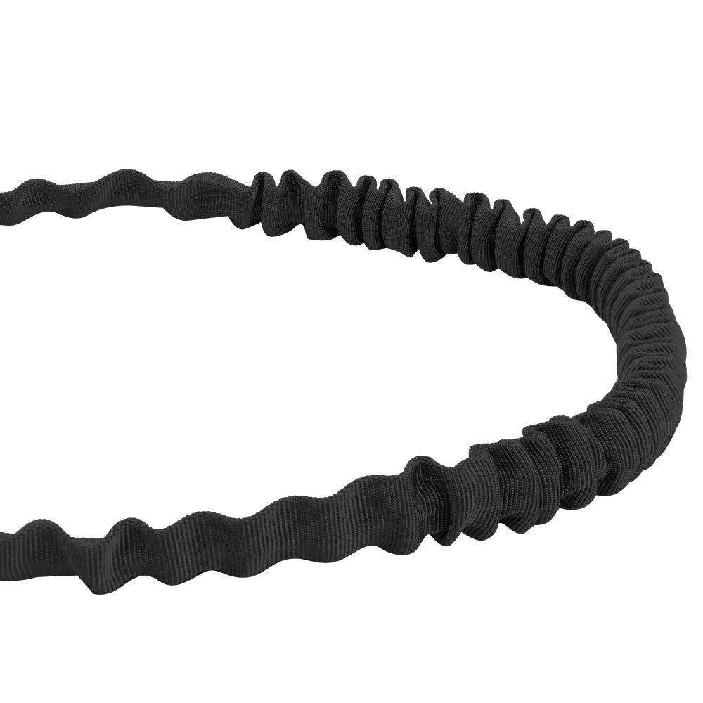 Adjustable Tactical Dog Leash – Elastic Training Lead with Dual Control Handles