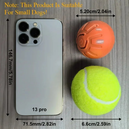 **Smart Interactive Dog Ball – USB Rechargeable Bouncing Toy for Puppies**