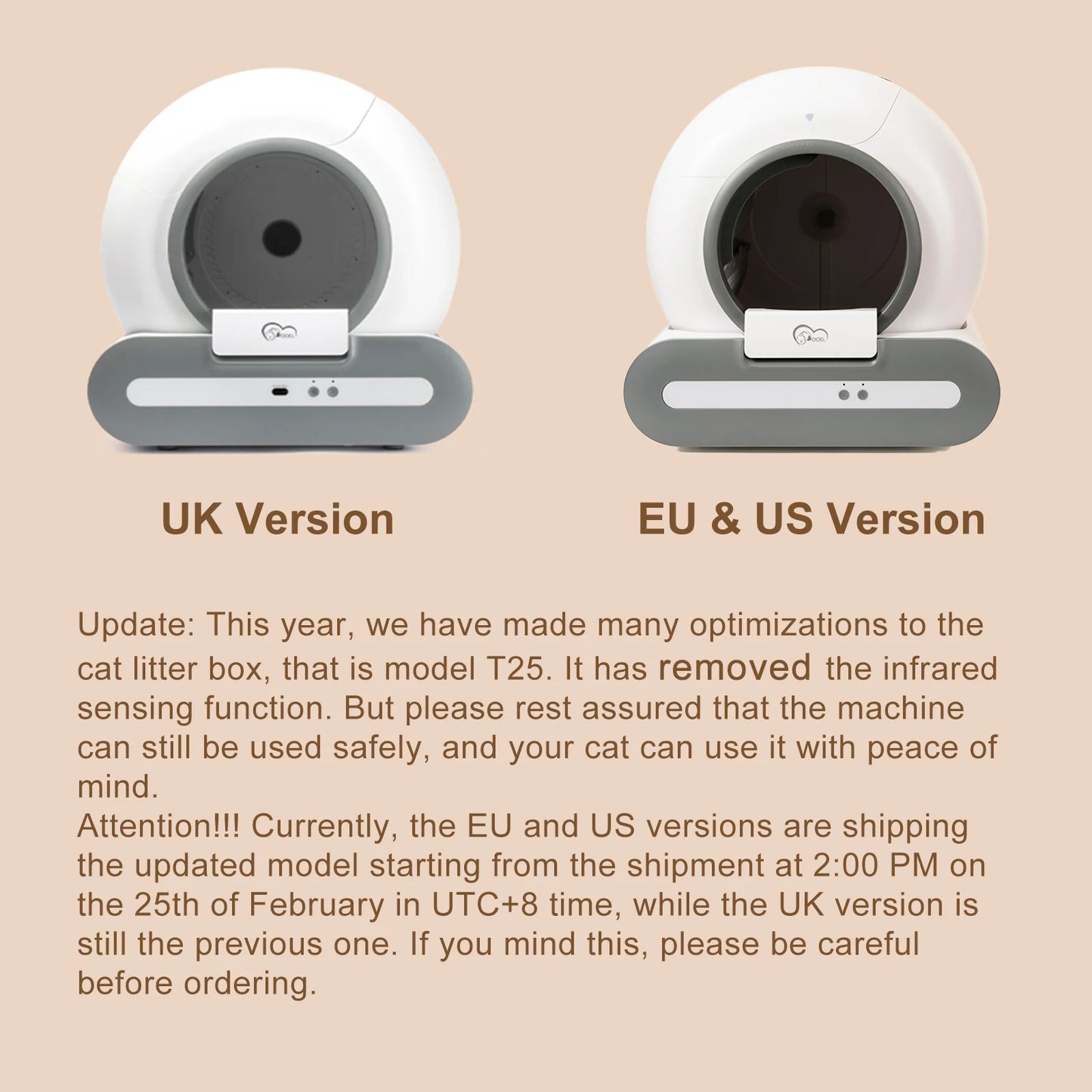 Smart Self-Cleaning Cat Litter Box with App Control & 65L Capacity