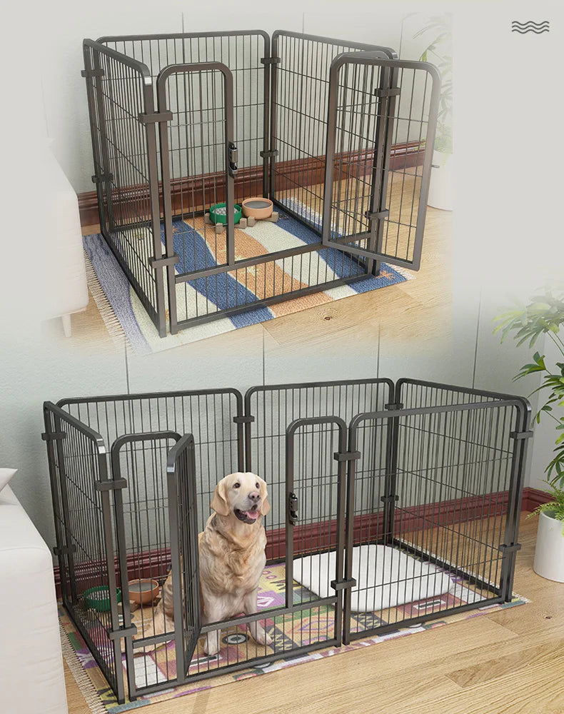 Parque plegable para perros, gatos y conejos