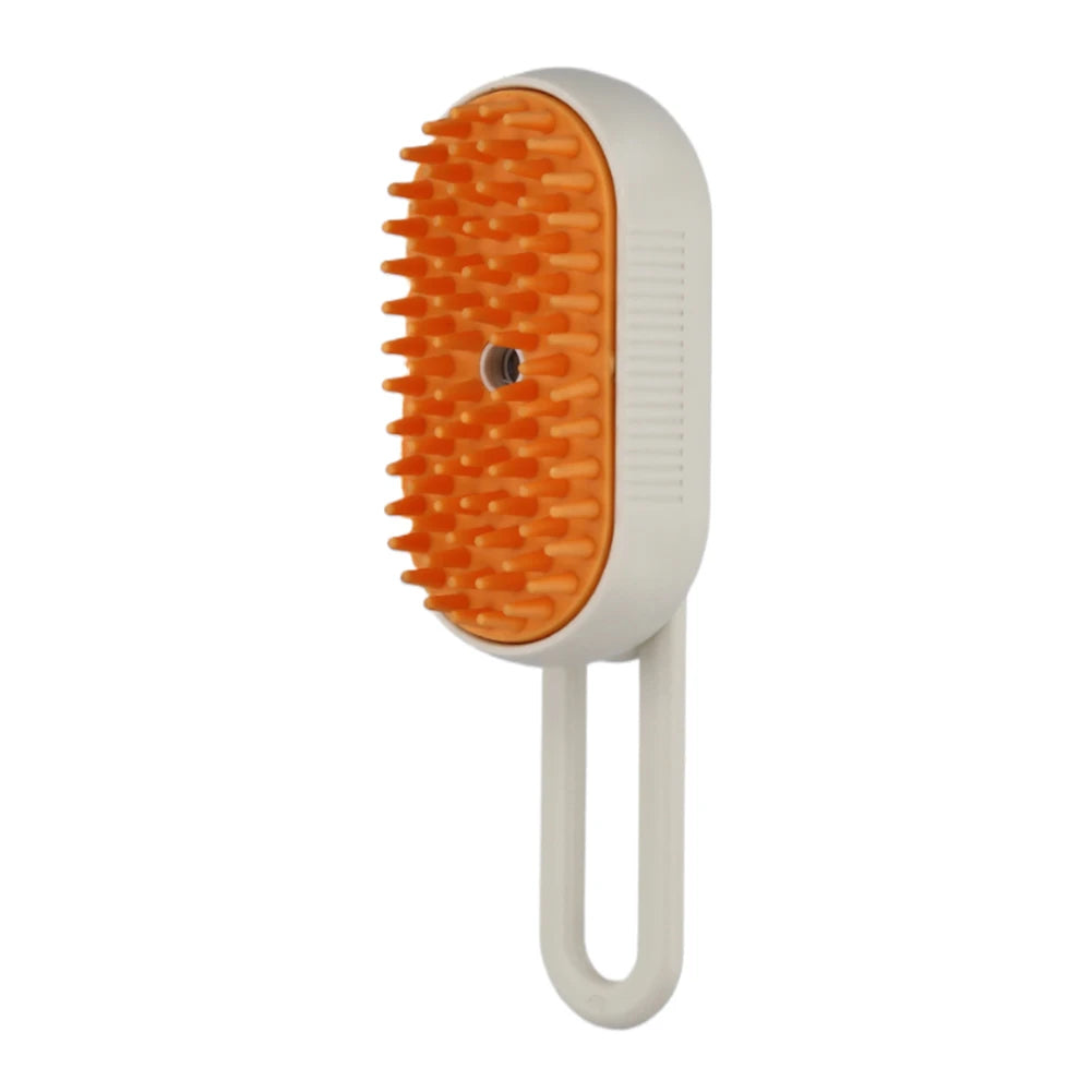 3-in-1 Pet Steam Brush – Electric Grooming & Massage Comb