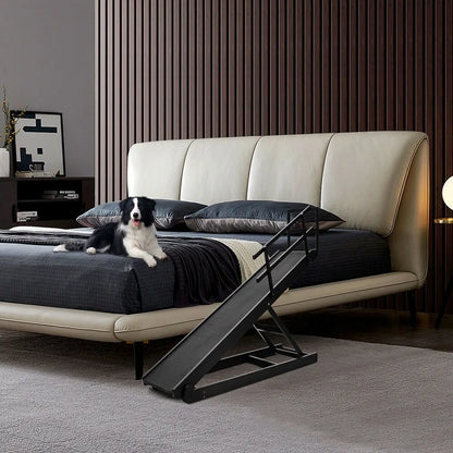 Folding Dog Ramp – For Bed, Car, Couch & Truck