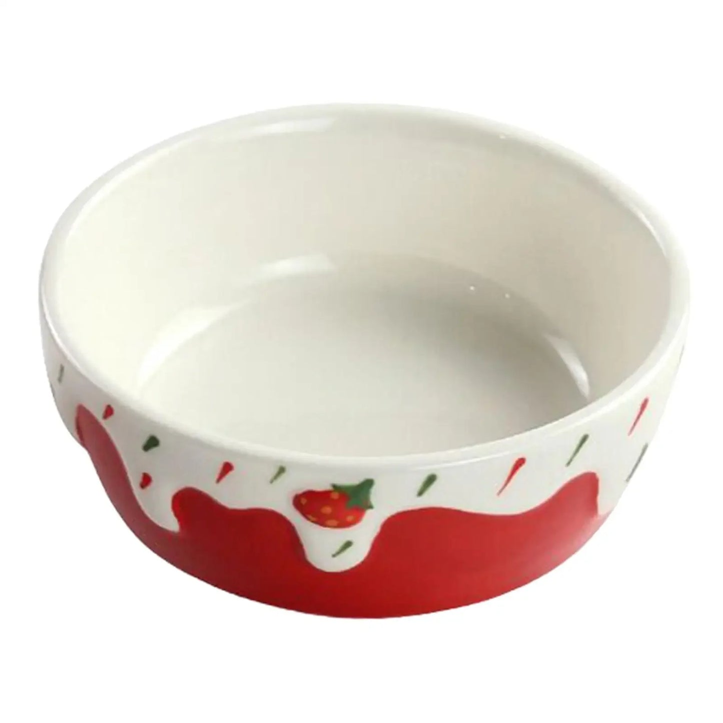Ceramic Small Pet Food Bowl – Easy Clean Feeding Dish for Hamsters, Rabbits & Small Animals