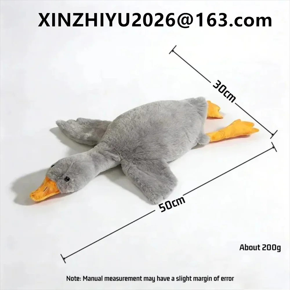 Goose Plush Pet Toy – Soft Anxiety Relief Companion for Dogs & Cats