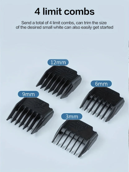 Pet Grooming Clippers – Electric Trimmer for Dogs & Cats