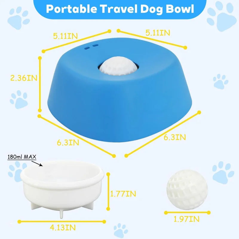 Anti-Choking Slow Feeder Dog Bowl – Non-Slip Lick Bowl for Treats, Broth & Yogurt