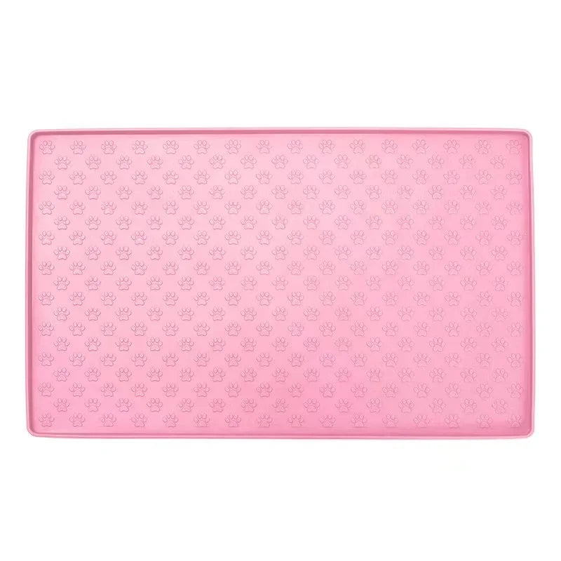 Pet Placemat – Silicone Waterproof Feeding Mat for Cats & Dogs Bowl Pad