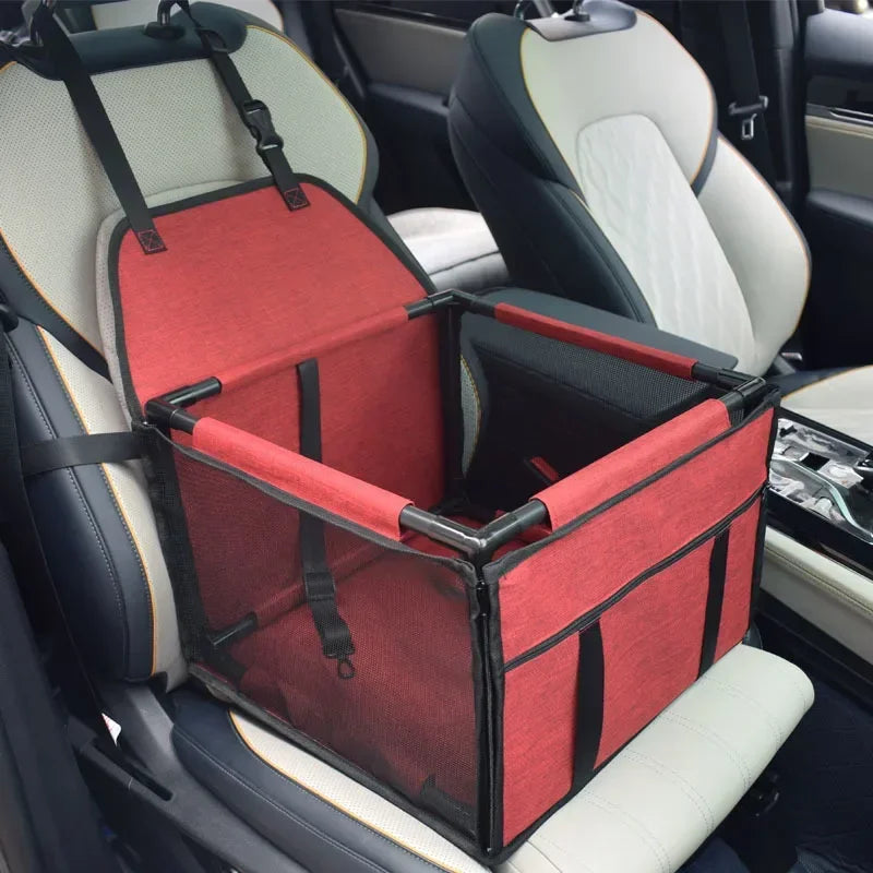 Waterproof Dog Car Seat Cover – Travel Hammock Carrier for Small & Medium Dogs