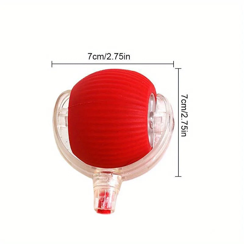 Rechargeable Smart Cat Ball – Interactive Electric Rolling Toy with Faux Tail for Cats & Dogs