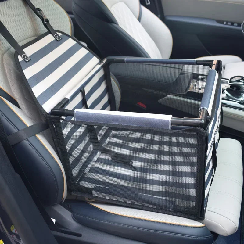 Waterproof Dog Car Seat Cover – Travel Hammock Carrier for Small & Medium Dogs