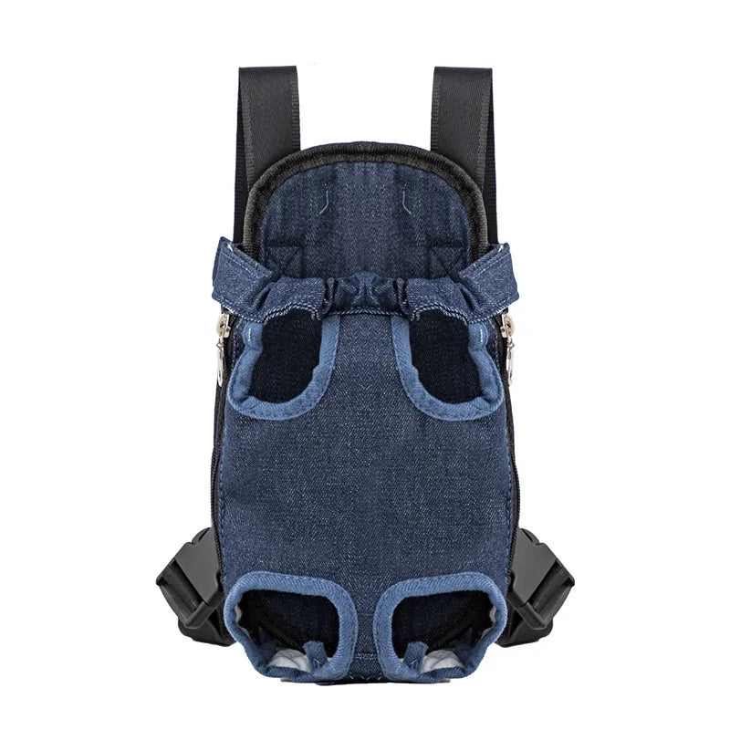 Adjustable Pet Carrier Backpack for Cats & Small Dogs