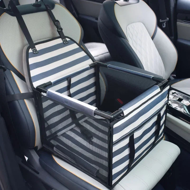 Waterproof Dog Car Seat Cover – Travel Hammock Carrier for Small & Medium Dogs