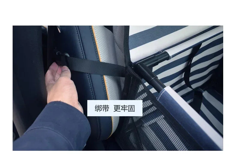 Waterproof Dog Car Seat Cover – Travel Hammock Carrier for Small & Medium Dogs