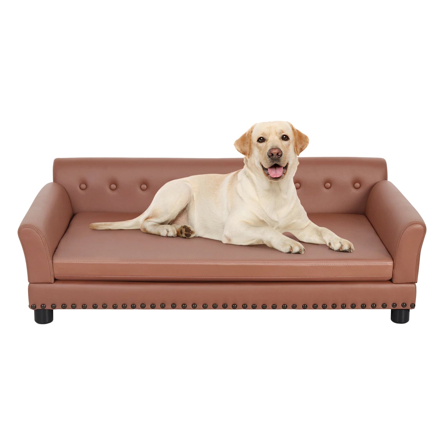 Wasserdichtes Haustier-Sofabett mit abnehmbarem Kissen & gemütlichem Liegedesign