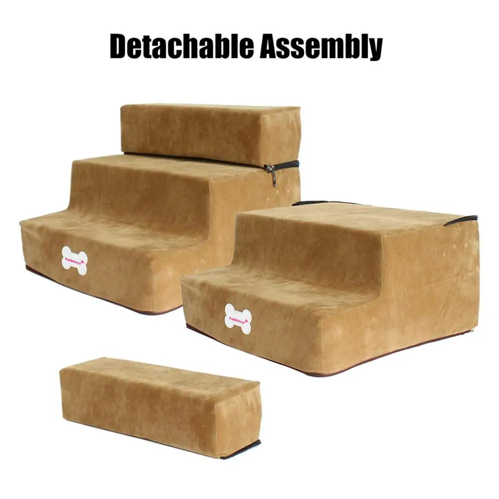 Small Dog Pet Stairs 3 Steps – Anti-Slip for Dogs & Cats