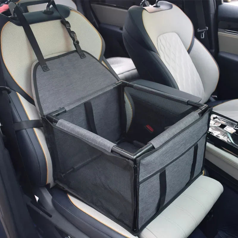 Waterproof Dog Car Seat Cover – Travel Hammock Carrier for Small & Medium Dogs