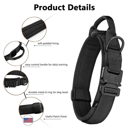 Tactical Dog Harness with Molle – For Medium & Large Dogs