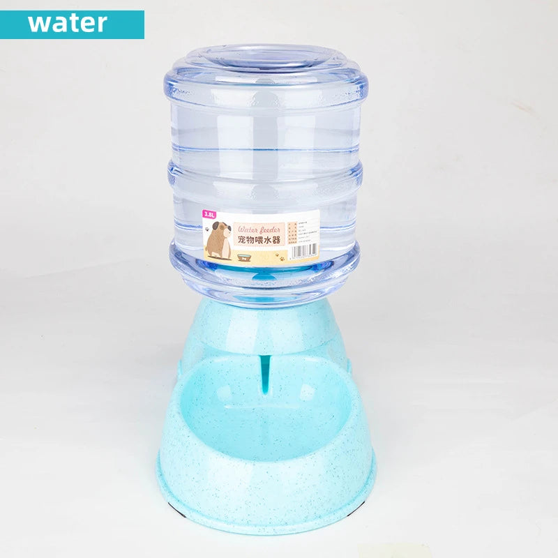 Large Capacity Pet Feeder Bowl – Automatic Water Dispenser for Cats & Small Dogs
