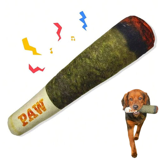 Interactive Plush Dog Toy – Funny Squeaky Chew Toy for Small & Medium Dogs
