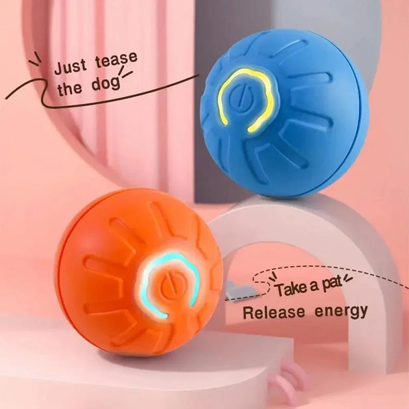 Smart Interactive Dog Ball – Automatic Rolling & Bouncing USB Toy