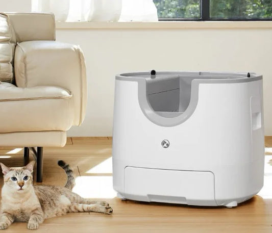 Automatic Self-Cleaning Cat Litter Box with 11L Capacity