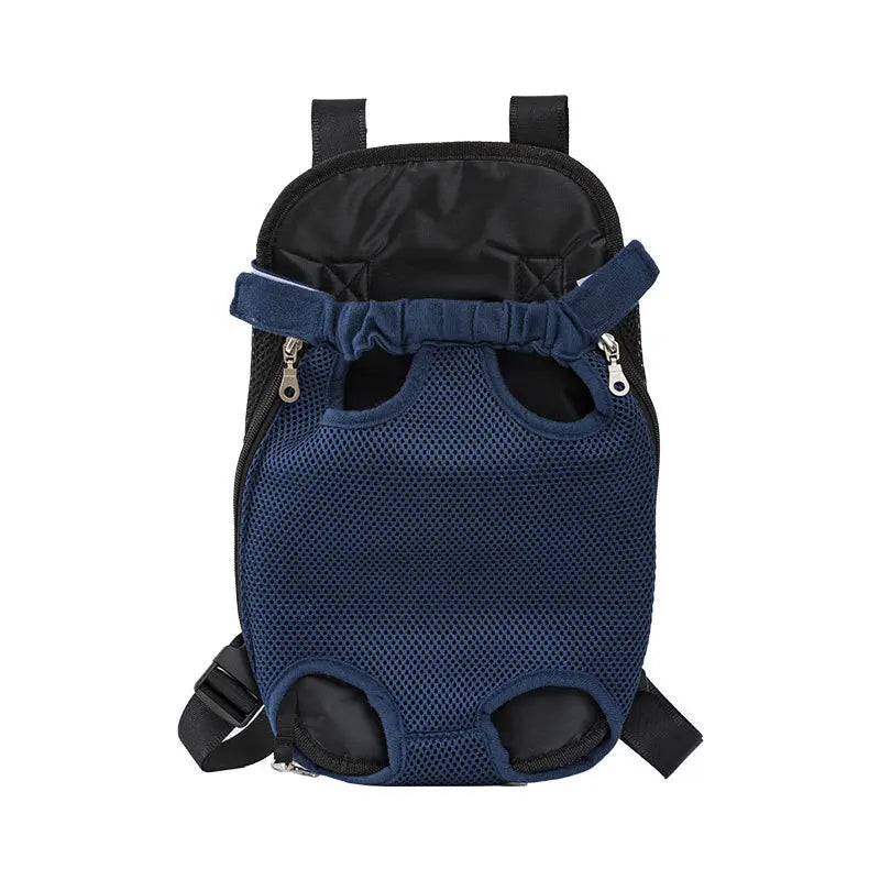 Breathable Pet Carrier Backpack – Portable Front Travel Bag for Small Dogs & Cats