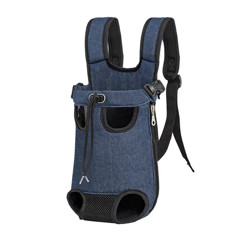 Adjustable Pet Carrier Backpack for Cats & Small Dogs