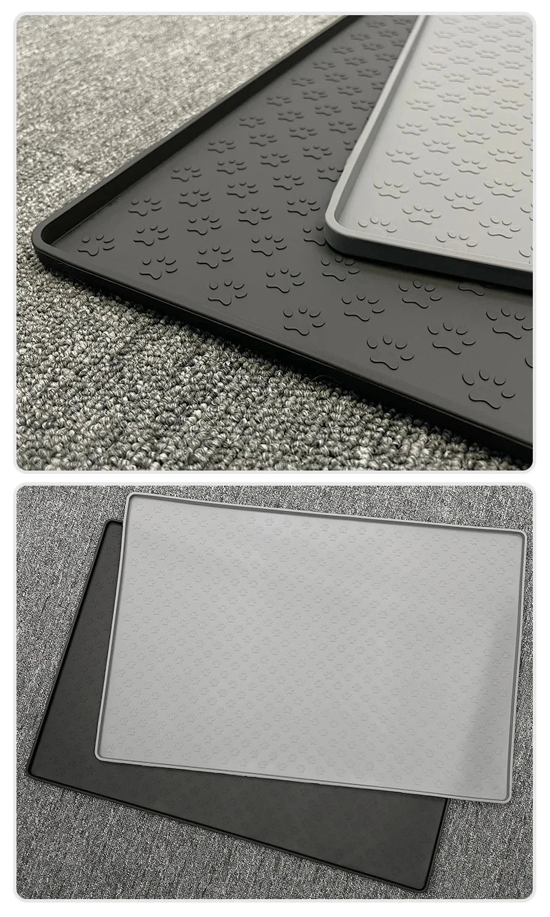 Pet Placemat – Silicone Waterproof Feeding Mat for Cats & Dogs Bowl Pad