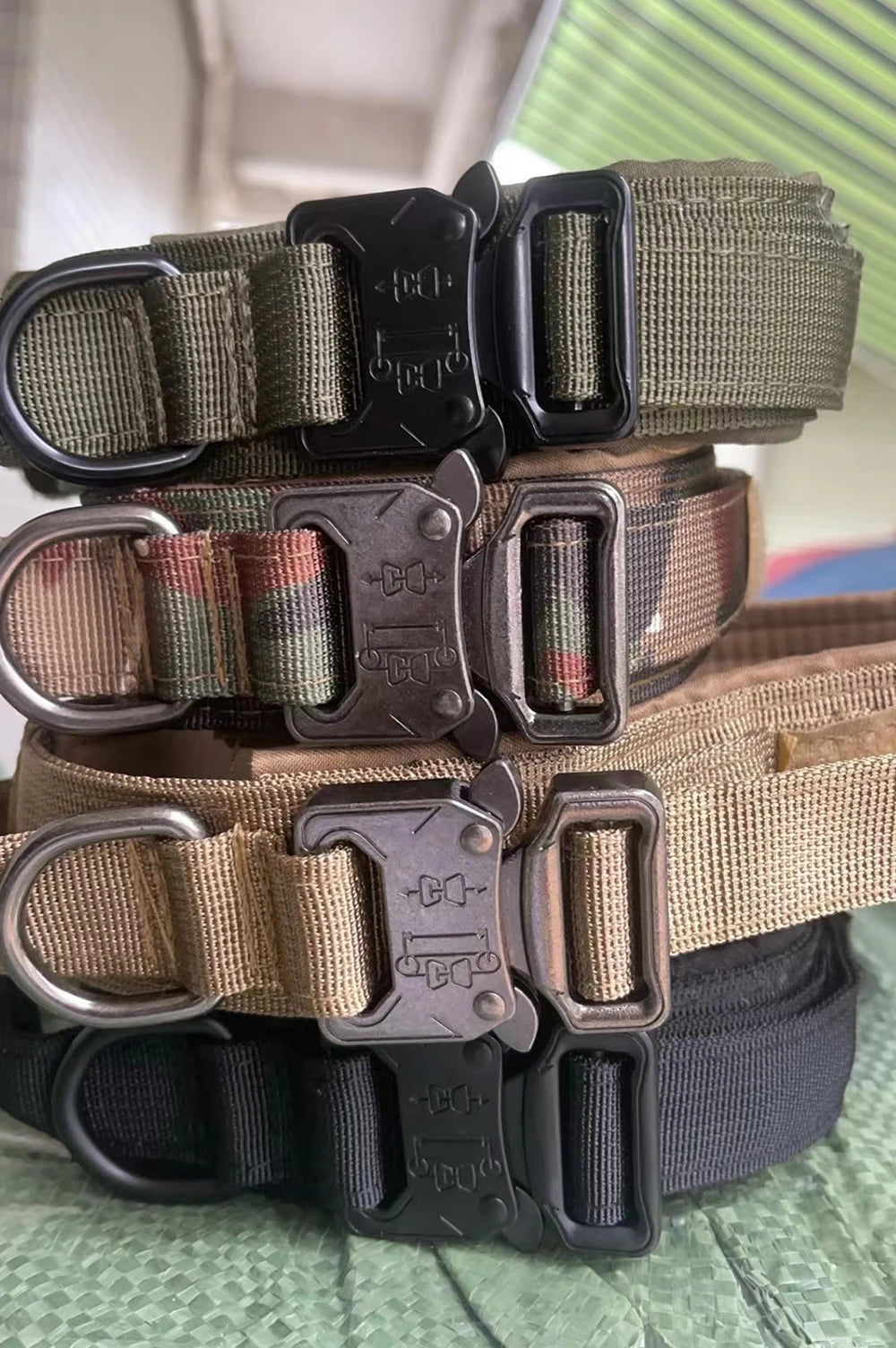 Tactical Dog Collar Set