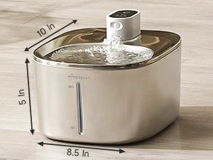 APETDOLA 4L Wireless Pet Water Fountain – Automatic Sensor Drinking Dispenser for Cats & Dogs