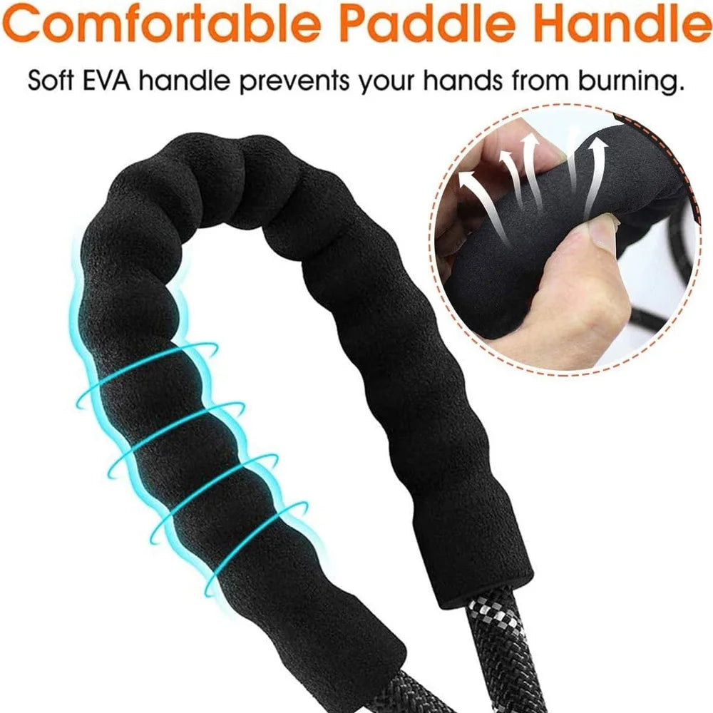 5FT Reflective Dog Leash – Strong Nylon Rope with Soft Grip