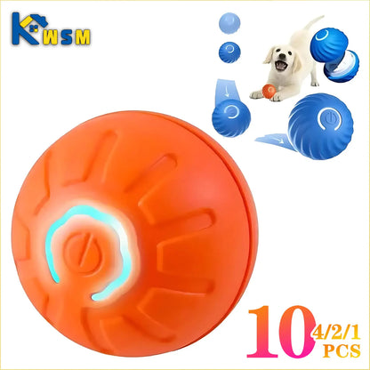 **Smart Interactive Dog Ball – USB Rechargeable Bouncing Toy for Puppies**