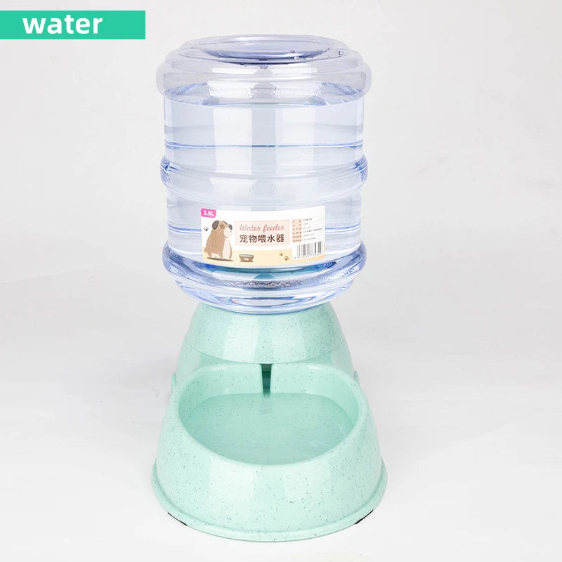 Large Capacity Pet Feeder Bowl – Automatic Water Dispenser for Cats & Small Dogs