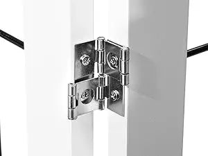 Extra Wide Dog Gate with Door – Freestanding Pet Gate