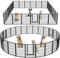 Portable Dog Playpen – Foldable Outdoor Fence with Door