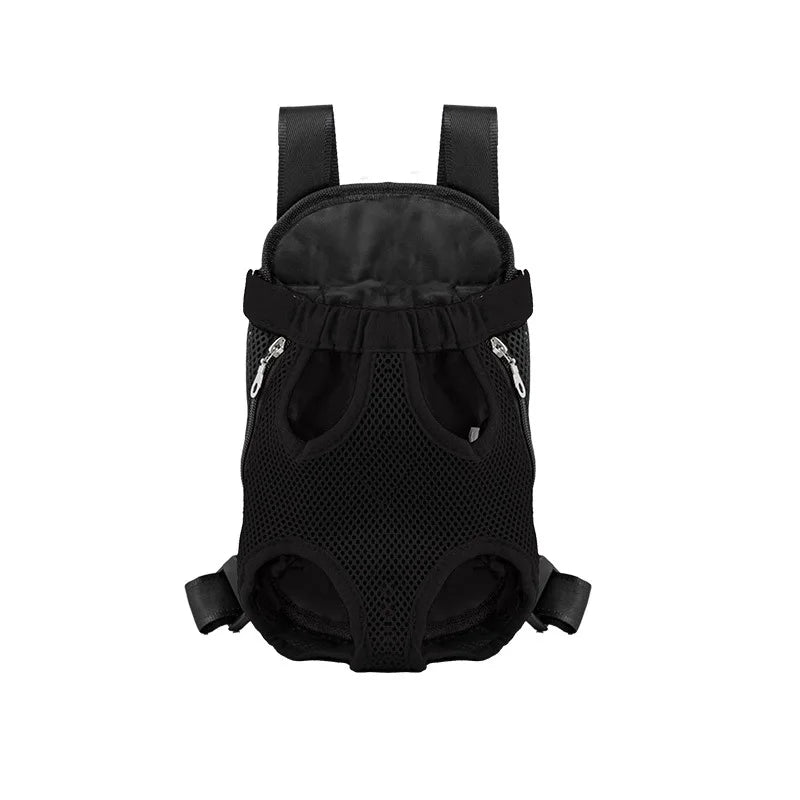 Breathable Pet Carrier Backpack – Portable Front Travel Bag for Small Dogs & Cats