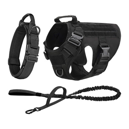 Tactical Dog Harness with Molle – For Medium & Large Dogs