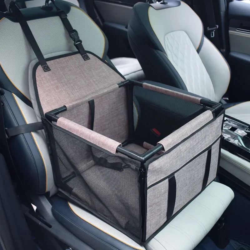 Waterproof Dog Car Seat Cover – Travel Hammock Carrier for Small & Medium Dogs